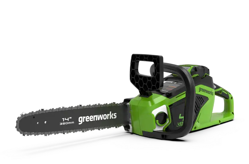Tronçonneuse Greenworks pour la coupe du bois et l’élagage