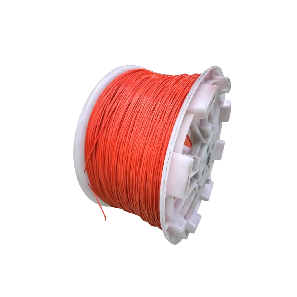 FIL DEBROUSSAILLEUSE - TAG PRO ORANGE - 2.40 mm ROND (10 Kilogrammes - 1940 Mètres)